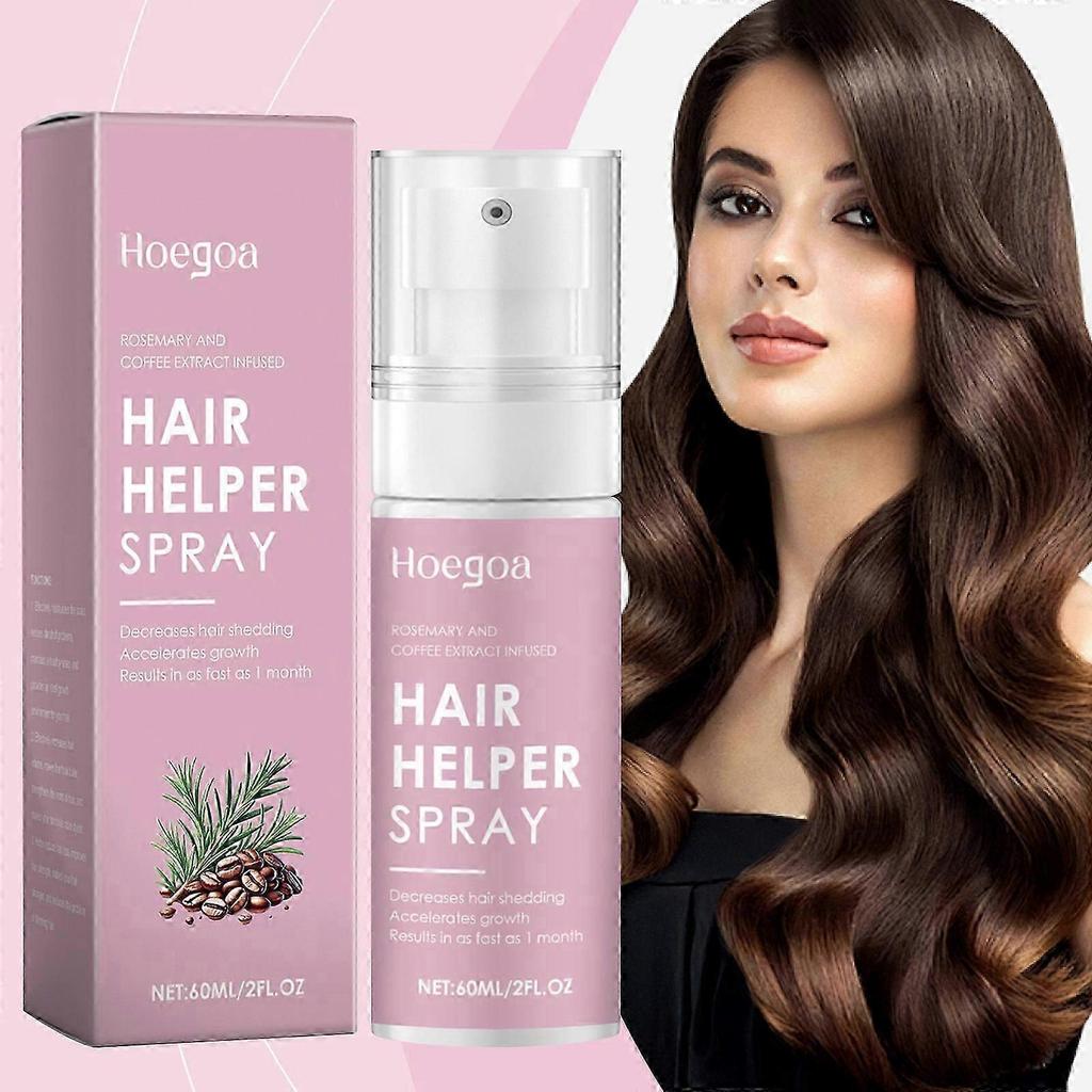 Hair Helper Spray Hair Growth Serum with Biotin Castor Oil Anti Hair Loss Nourishing Hair Roots Essences