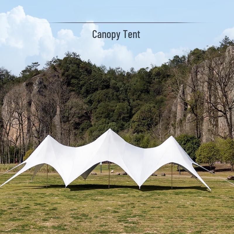 ZISIZ Outdoor Tarp Tent for Large Campgrounds
