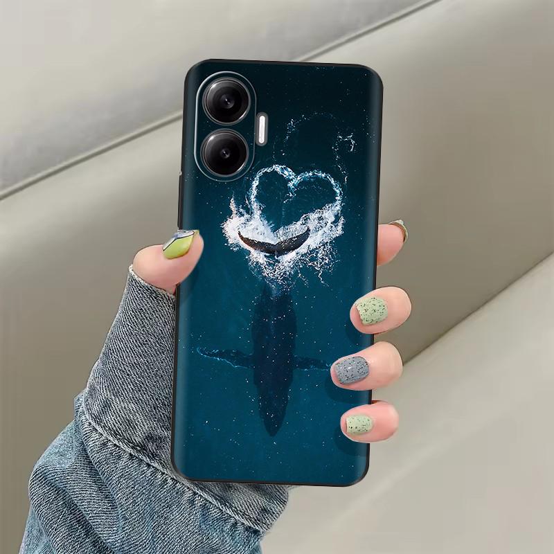 Чехол для Xiaomi Poco F7 Мягкий силикон Fundas Расписная крышка телефона Для Poco F7 Pro Чехлы Защитный корпус Для Poco F7 Ultra PocoF7