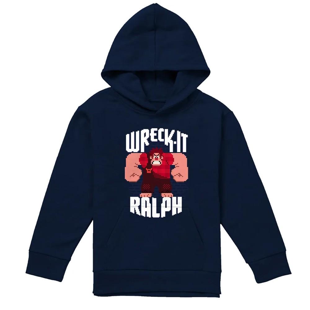 Wreck-It Ralph Childrens/Kids Pixel Artwork Hoodie