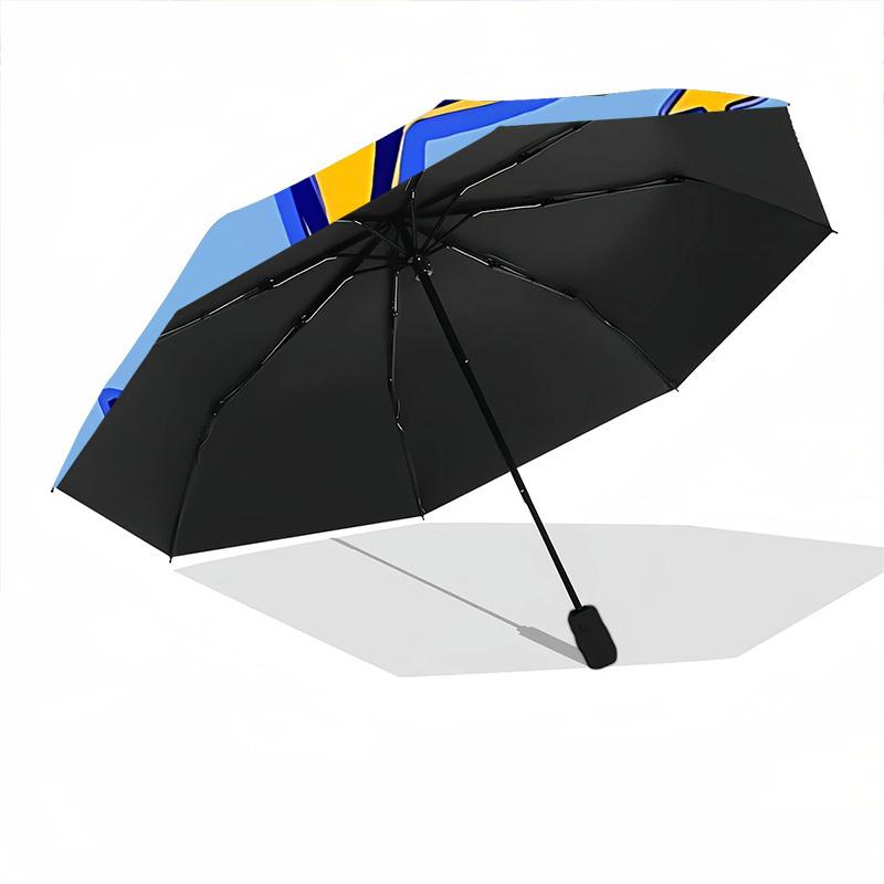 1pc Starry Sky Automatic Opening/Closing Umbrella with Operation & Windproof Canopy yy260311092