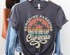 Curacao Shirt Caribbean Souvenir Tee, Palm Tree Retro Sunset Shirt, Curacao Gift Caribbean Matching Family Group Travel Shirts