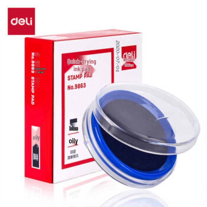 Deli 9863 Quick-Drying Ink Pad