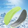 Size 35-46 Summer Ice Feel Breathable Insoles, Deodorizing and Sweat Absorbing Sports Insoles, Barefoot Arch Insoles, Women and Men