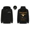 Mens Black Heavy Metal Band Bathory Hoody Y2k Vintage Hip Hop Streetwear Hoodie Zip-up Casual men women Hoodies Coats