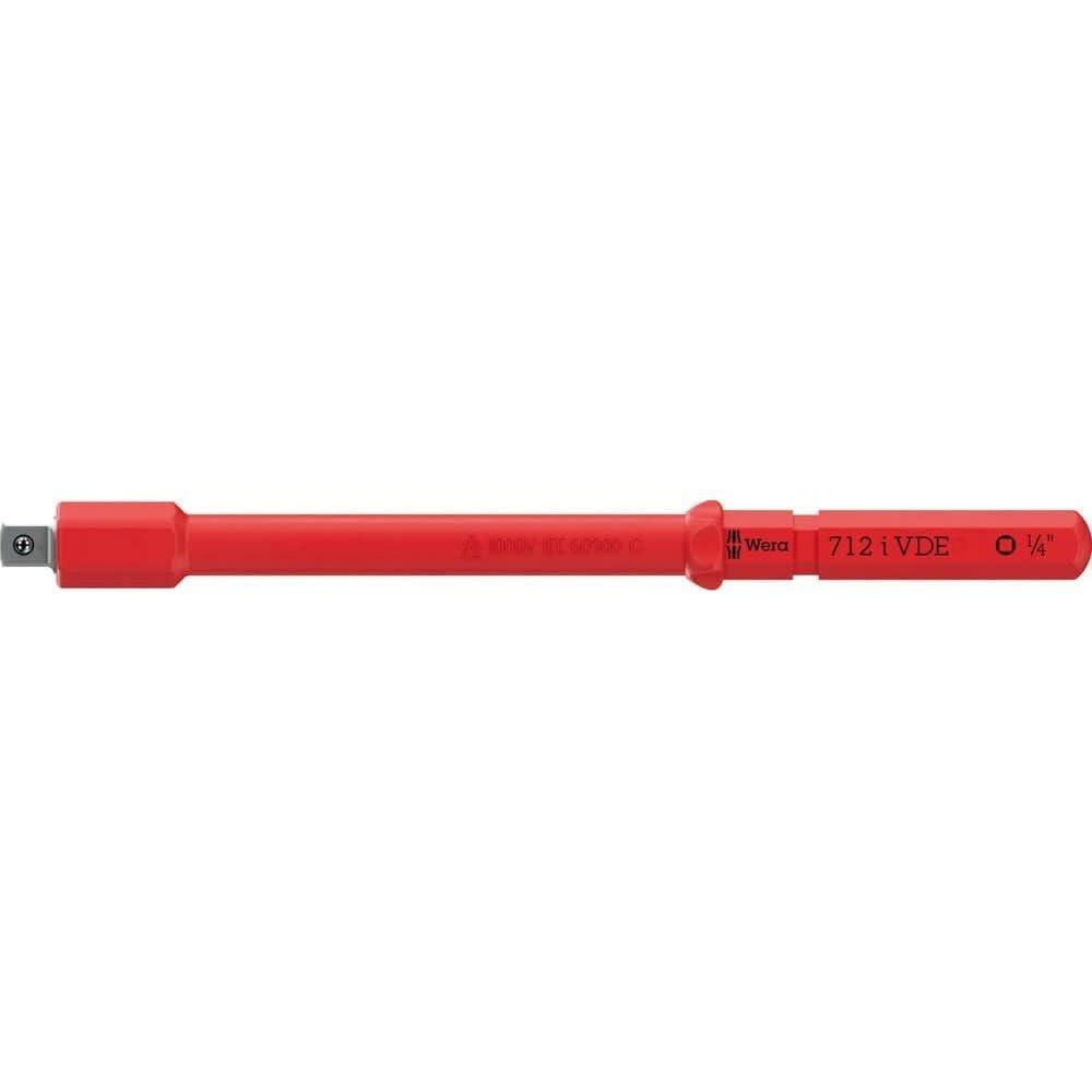 WERA 05073702001 | Kraftform Kompakt A VDE 712 i SB2 Адаптерный бит, изолированный, для головки 6,35 мм, 1/4" x 154 мм [Официальный японский импорт]