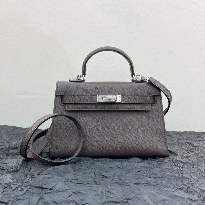 New Trendy Second Generation Genuine Leather Women's Bag Fashion Bag Mini Small Bag Single Shoulder Cross Shoulder Handbag