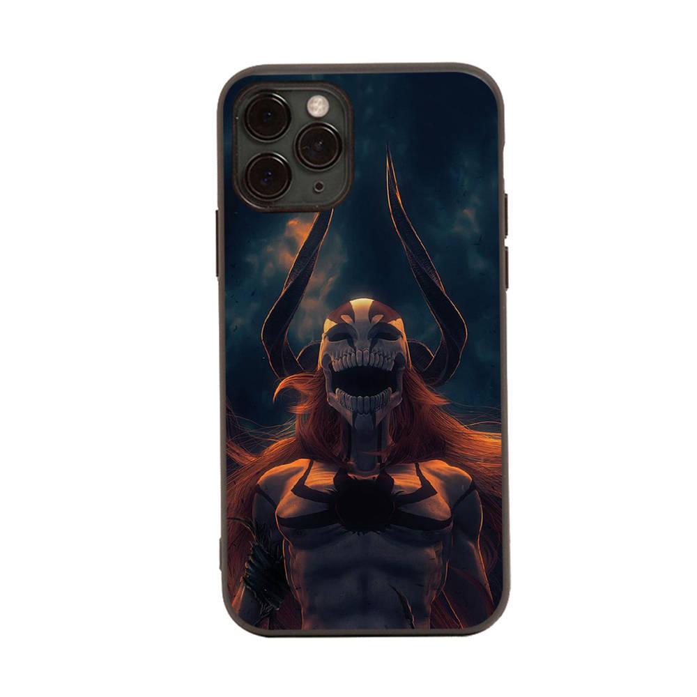 Чехол для iPhone 16 15 Plus 14 13 12 11 Pro 8 7 6S 6 SE 5S X XR XS Max Realme C30 C33 C31 9I Black Sofe Cover WI56 Anime Bleach
