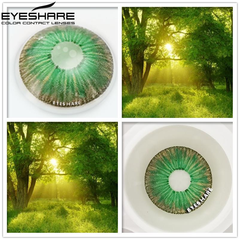 Eyeshare Color Contact Lenses 1Pair NEW York PRO Series Beauty Pupilentes Color Contacts Lens Cosplay Colored Contact Lenses for Eyes