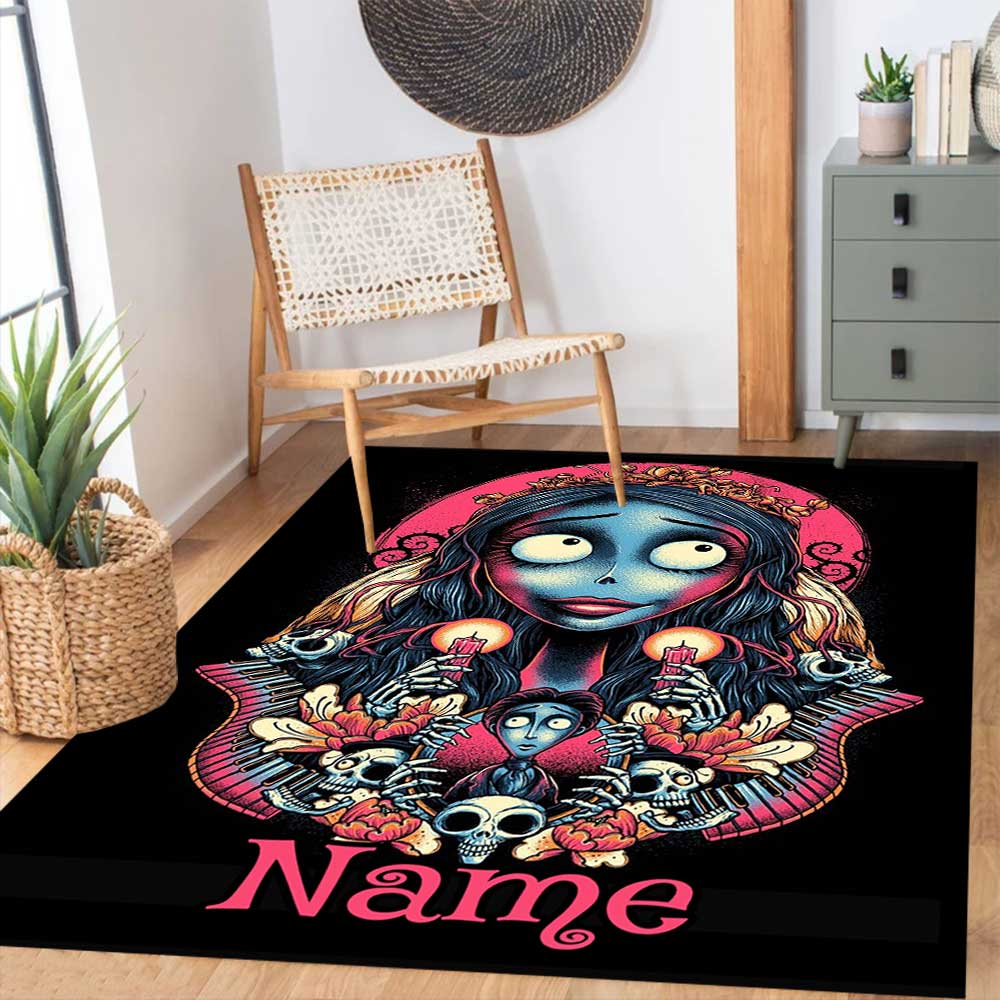 Warner (4) Customize your name rug, office chair cushion, home bedroom living room gift.