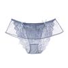 Perspective Sexy Mesh Lace Panties Mid Waist Triangle Women's Panties