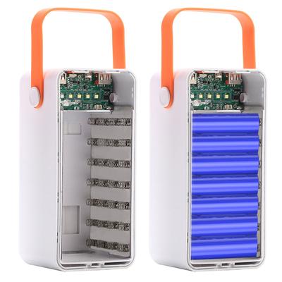 Ящик для хранения аккумуляторов для 35 аккумуляторов 18650, корпус для быстрой зарядки мобильных устройств с ЖК-дисплеем, без аккумуляторов