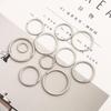DIY Jewelry Accessories: Thickened Stainless Steel Keyring and Storage Ring