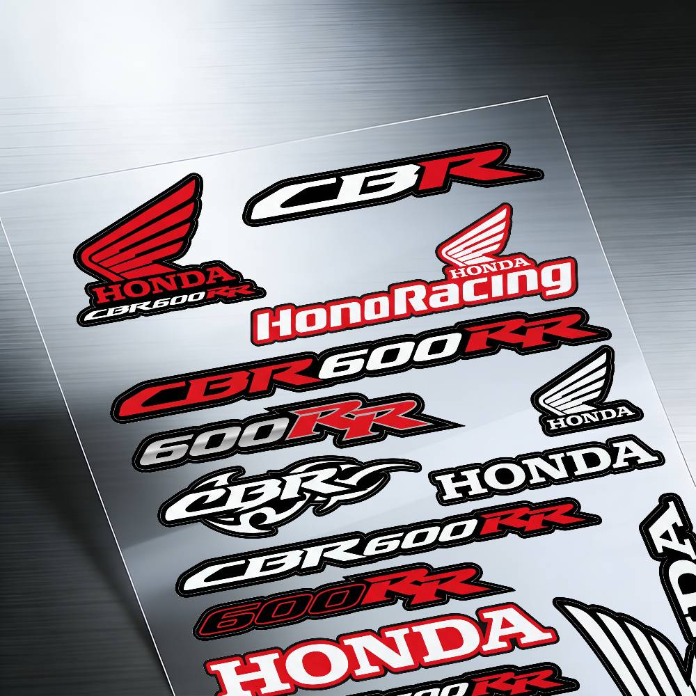 ДЛЯ HONDA CBR600RR Светоотражающие наклейки на мотоцикл, 3M предупреждение о безопасности ночью в темноте шлемы для скутера TP6