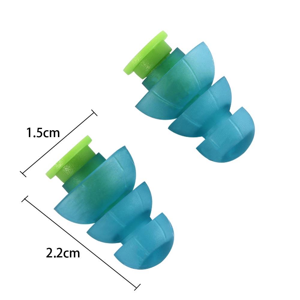 Motorcycles Reusable Noise Reduction Ear Plugs Noise Cancelling Silicone Hearing Protection