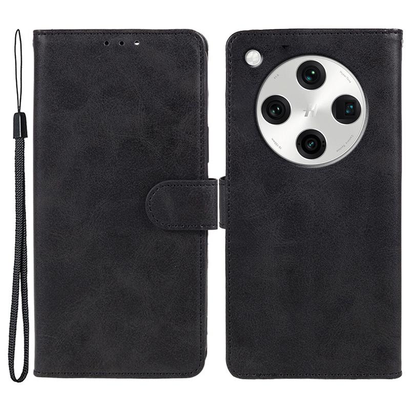 Чехол для Oppo Find X8 Pro 5G Кожаный кошелек Защитный чехол для телефона Текстура теленка