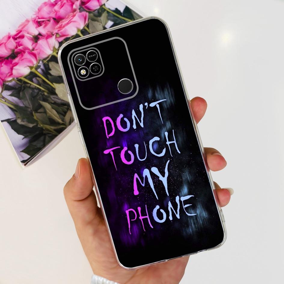 For Xiaomi Redmi 10A Case New Fashion Flower Butterfly Transparent Silicone Cover For Xiomi Redmi 10A Funda Redmi10a 10 A Bumper