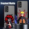 Матовый чехол для телефона Samsung Galaxy A12 A30 A14 A06 A70 Note 20 Ultra 10+ 9 8 A05 A50 A13 A15 A16 Наруто Учиха Итачи