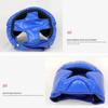 PU Leather Boxing Helmet Sanda Training Karate Head Guard Taekwondo Head Gear  Muay Thai