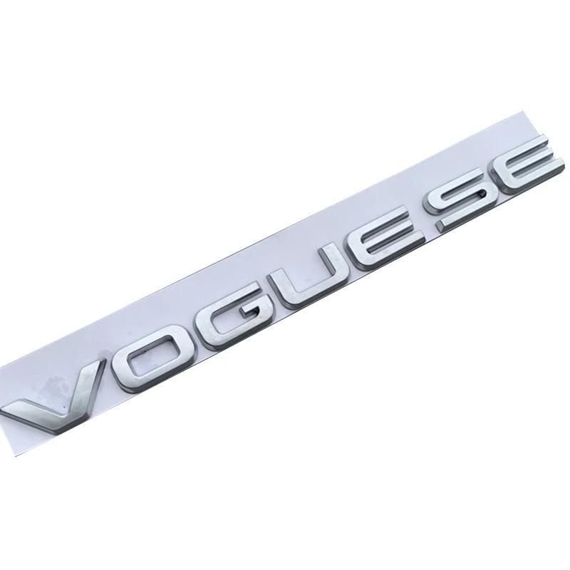 3D ABS черный значок багажника автомобиля наклейка с буквами наклейка Voguese логотип эмблема для HSE SCV6 SDV8 автомобильные аксессуары