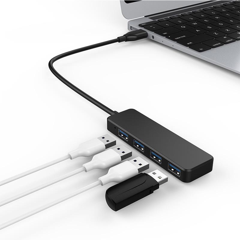 4-в-1 USB 3.0 концентратор Type-C док-станция для телефонов и компьютеров