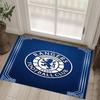 Rangers FC Design Crystal Velvet Carpet Cozy Non?Slip Printed Rug For Bedroom Living Room Entrance