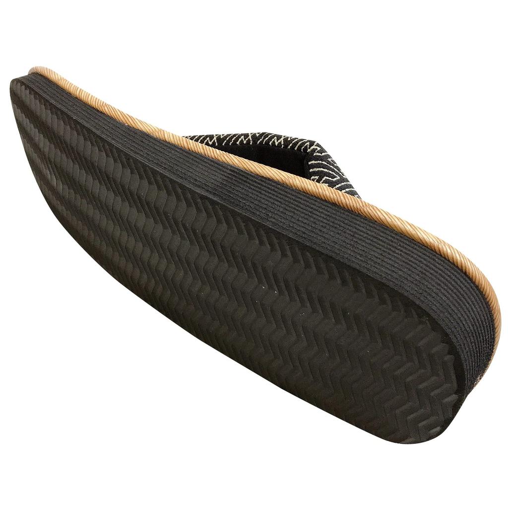 Эдотен Гэта Изготовлены из Натуральной Конопли Дзори Черная Губка Японский Узор Саая Размер L Сандалии, Япония, Верхняя Одежда, Сандалии в Японском Стиле, Подошва,