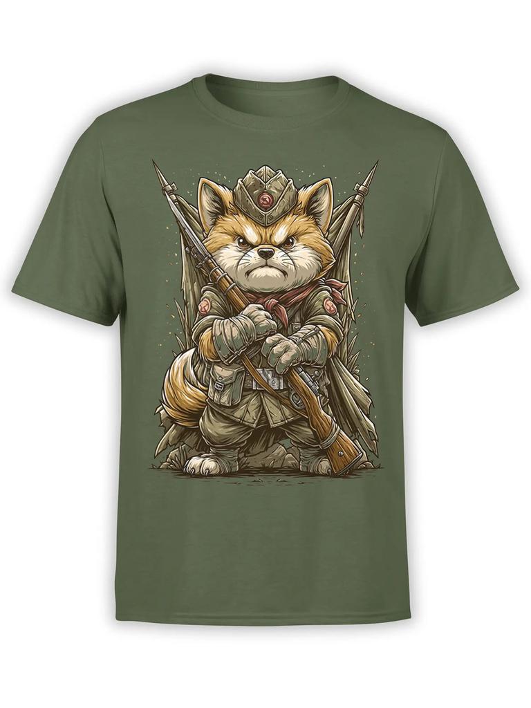 Battle Pup Shiba Inu Tshirt Unisex