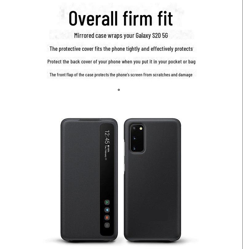 Защитный чехол для Samsung S20 Ultra/S20+ Mirror Smart Window