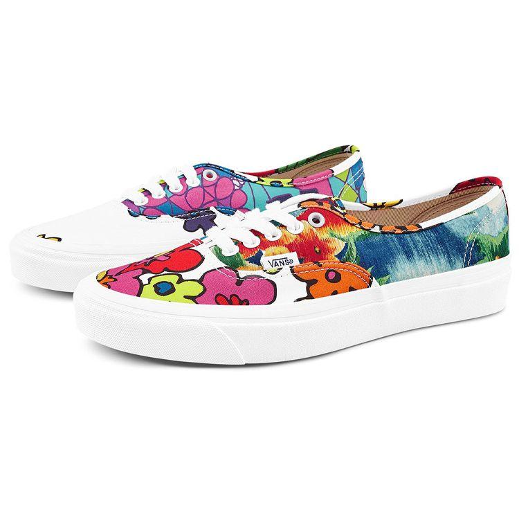 Vans Оригинальные кеды для скейтбординга 44 Dx Floral Tie-Dye с низким верхом, унисекс, многоцветные VN0A38EN19Z