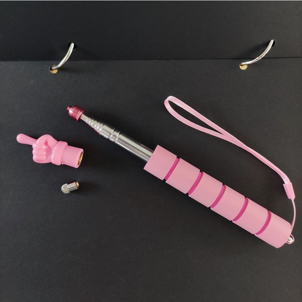 Finger Head Touch Screen Pen Handheld Teaching Pointer Whiteboard Pointer  Educational Equipment