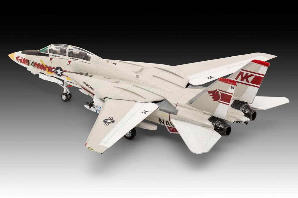 German Revell Scale American Grumman Tomcat Plastic Model Kit 03782 1/144 F-14A (airplane)