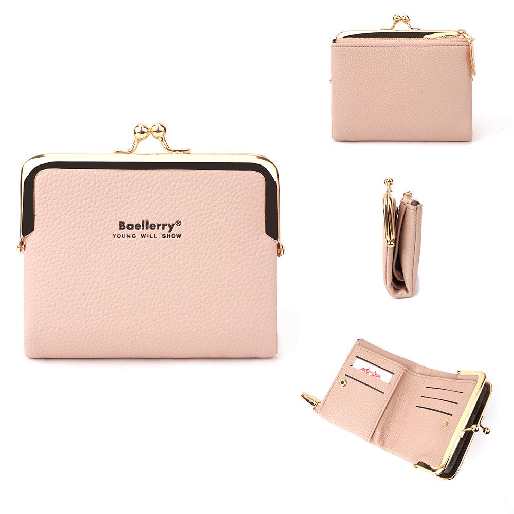 Женский короткий кошелек и монетница Baellerry в корейском стиле