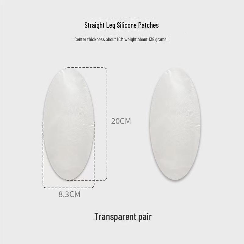Невидимые силиконовые наклейки для коррекции формы голени и ног - самоклеящиеся корректирующие подушечки для ног XO