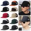 Breathable Mesh Baseball Cap 7 Panel Visor Hat Fashion Hip-Hop Hat  Unisex