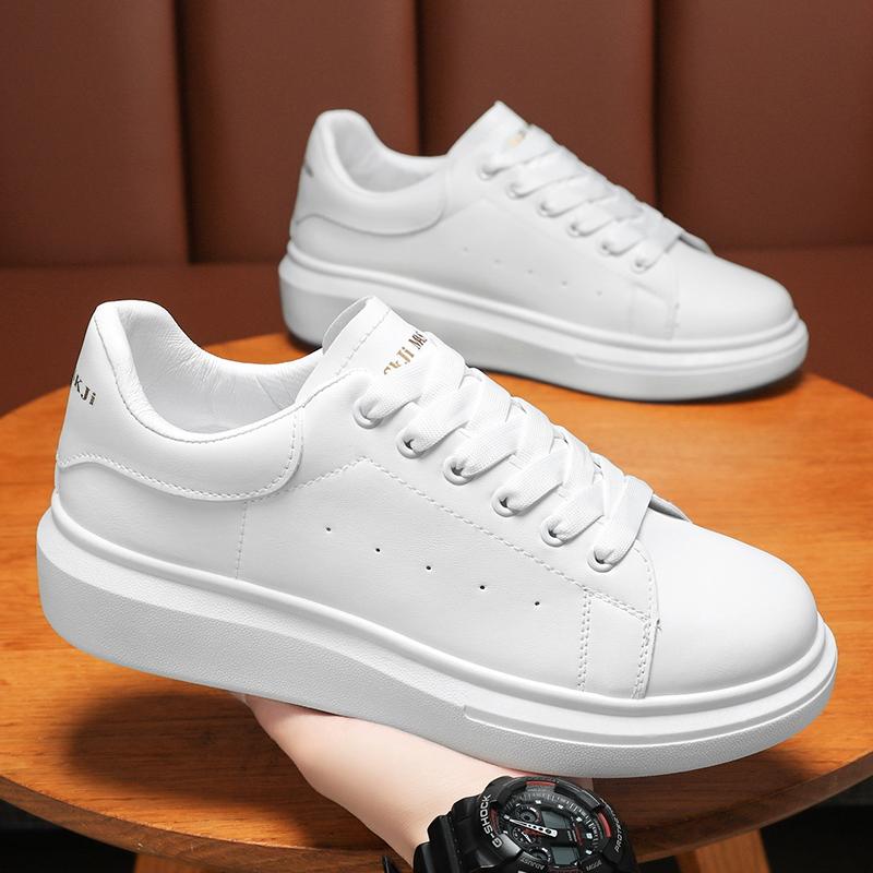 Дышащие мужские кроссовки для скейтбординга на платформе, повседневная обувь для пар, белые кроссовки для ходьбы и бега, женские теннисные туфли