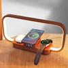 3-In-1 Bedside Lamp with Wireless Charger Nightstand Lamp USB Charging Desk Light for Nightstand Bedroom