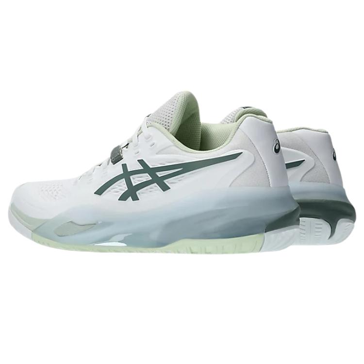 ASICS GEL-RESOLUTION X White Monument Blue Women's Hard Court Tennis Shoes 1042A279-102