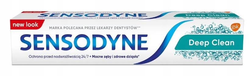Sensodyne Deep Clean Toothpaste With Fluoride 75