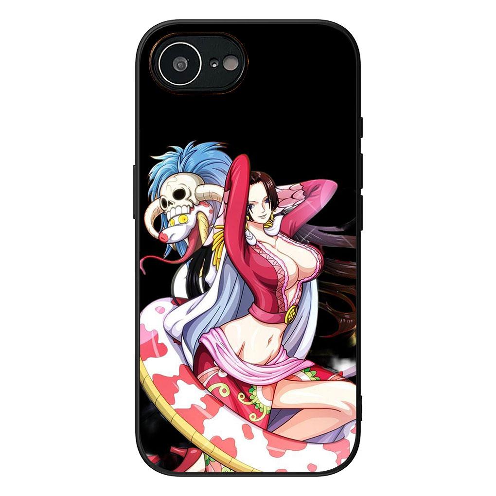 Cover for Apple iPhone 13 12 Mini XS 11 Pro Max 7 8 Plus XR SE 2022 2020 SE3 Phone Case Boa Hancock One Luffy Piece Roronoa Zoro
