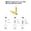 6.35mm To 3.5mm Adapter (1 Piece) Stereo Standard Plug To Stereo Mini Plug, Gold Plated, for Headphones, Microphones, Instruments, Etc.
