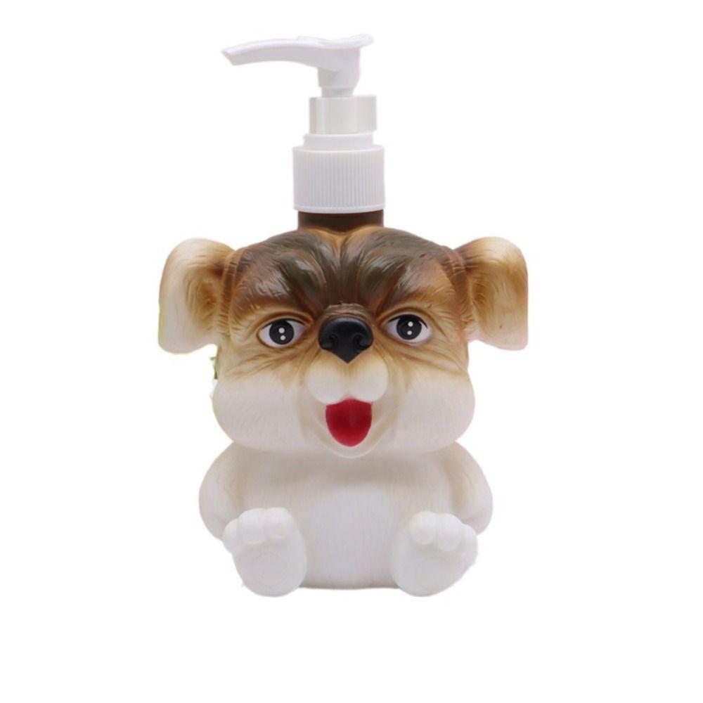 Разливные мультяшные пустые бутылки с помпой 300 мл Контейнеры для лосьона Портативная бутылка для геля для душа Путешествия