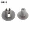 50pcs /Set Grey Trim Panel Lining Clips Plastic Fastener Light Grey For Vw Volkswagen T4 T5 Transporter Eurovan Light