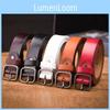Stylish Genuine Leather Belt For Women Featuring Slim Profile And Retro Design For Office Or Casual Look