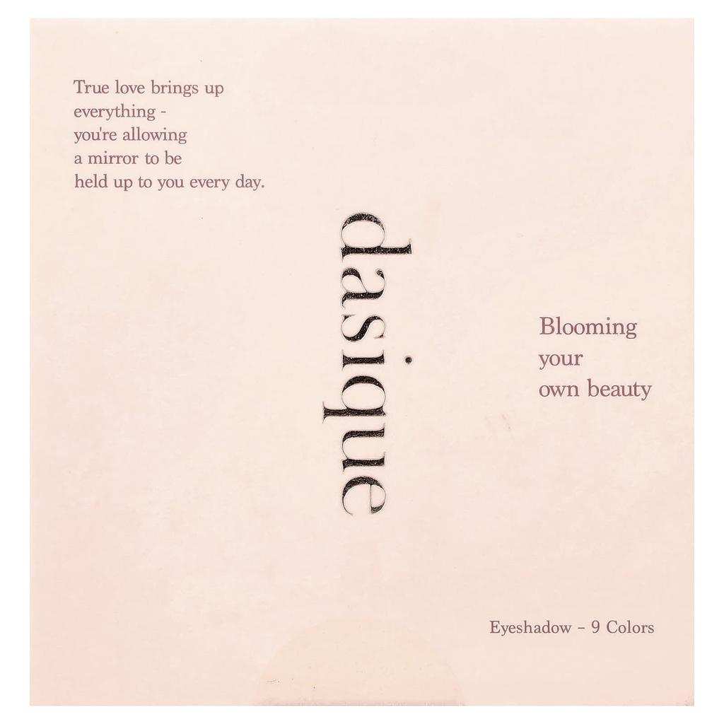 DASIQUE Eyeshadow Palette, 01 Sugar Brownie, 1ea