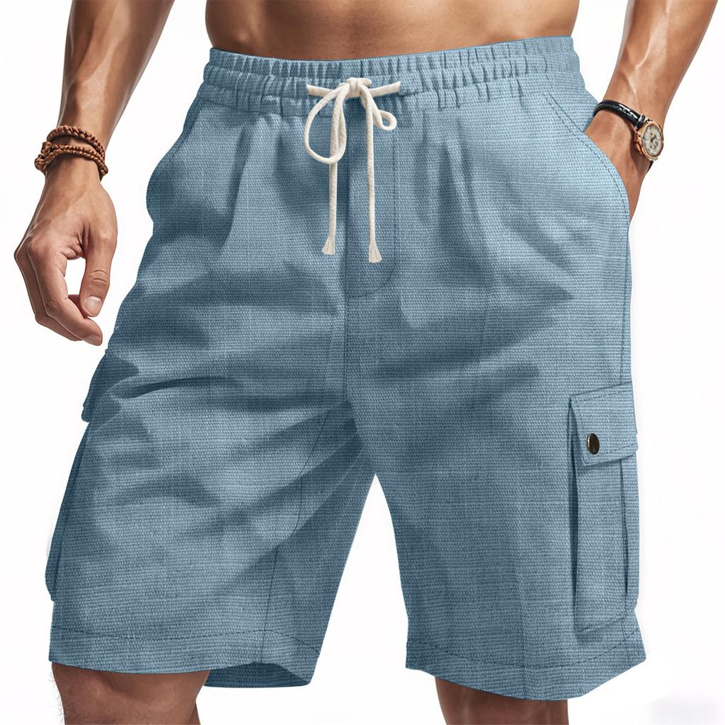 Men's Summer Large Casual Loose Sports Pants Beach Shorts