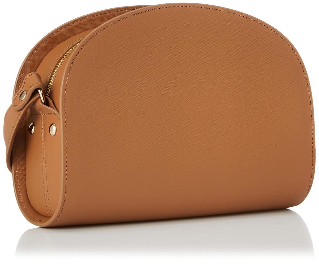 Shoulder Bag Camel [Apace] PXBJQ-F61048 SacDemi-Lune Women's [Item]