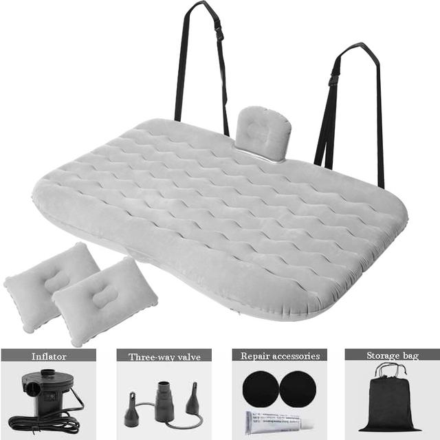 Универсальный надувной автомобильный матрас для внедорожника, надувной многофункциональный автомобильный надувной матрас, автомобильные аксессуары, коврик для кемпинга на открытом воздухе с воздухом