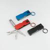 Multi Nail Clippers Pocket Nail File Folding Keychain With Scissors Flashlight