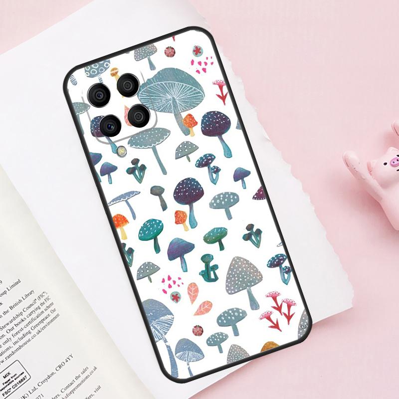 Чехол 'Дикий лесной гриб' для Samsung Galaxy M51 M55 M35 M15 M56 M36 M16 M06 M13 M33 M53 M12 M32 M52 M14 M34 M54